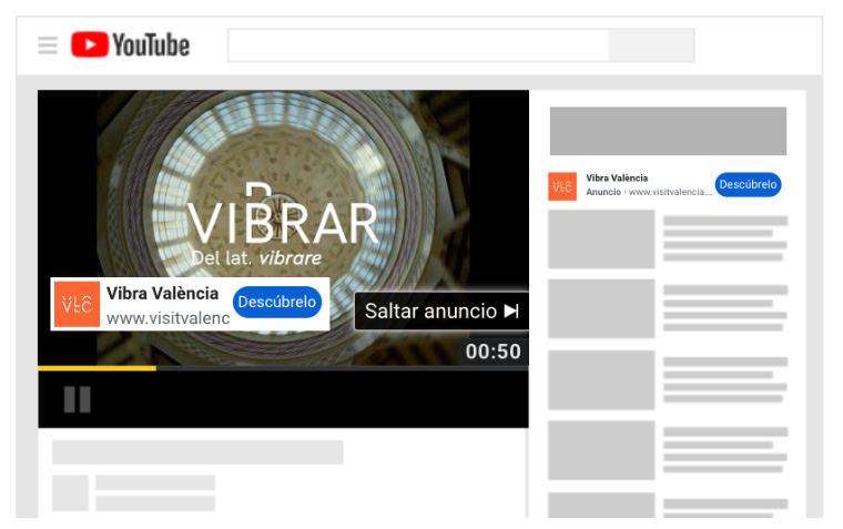 Campaña Google Ads VISIT VALENCIA